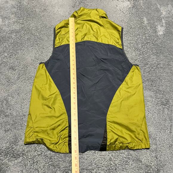 PATAGONIA Unisex Large Velocity 02 Wind Vest Medium Light Green Gray Vintage - Picture 6 of 8